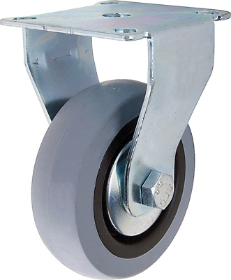 TPR Rigid Caster, 2-In.