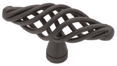 2.5-In. Black Birdcage Cabinet Knob
