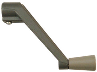 Awning Window Crank Handle, Gray Zinc