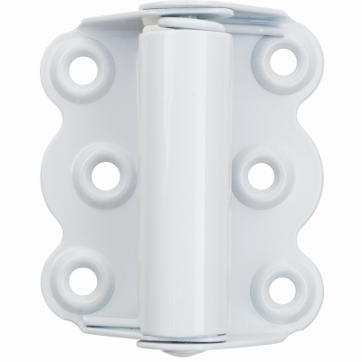 Self-Closing & Adjustable Hinge Kit 2-3/4 In., White