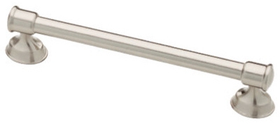 Cabinet Pull, Caspian, Satin Nickel, 5-In.