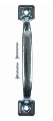 4-3/4 In. Pull Handle, Brass Plate