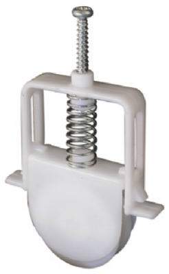 2-Pack 1-Inch Screen Door Adjustable Rollers