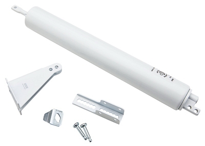 Heavy-Duty Door Closer, White