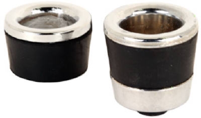 Chrome Door Finger Cabinet Pull Set