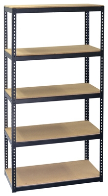 Shelving Unit, 5 Shelves, Steel, 12 x 30 x 60-In.