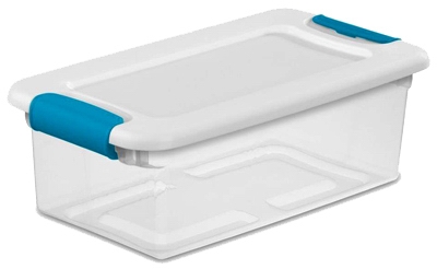 Latching Storage Box, 6-Qt.