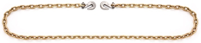 Binder Chain, Clevis Hook, Pail, .375-In. x 20-Ft.