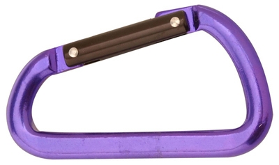 ALUMINUM SPRING SNAP,ASSORTED COLORS