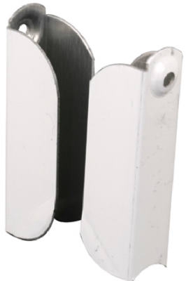 6-Pack White Aluminum Screen Frame Top Hangers