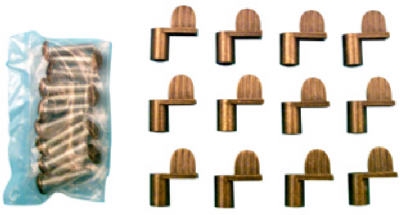12-Pack 7/16-Inch Bronze-Finish Die-Cast Screen Clips