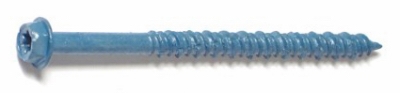 Masonry Screw, 3/16 x 2-3/4-In. Star Hex Head, 100-Pk.