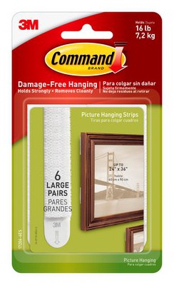 Picture-Hanging Strips, 6-Pk.