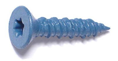 Masonry Screw, 1/4 x 1-1/4-In. Star Flat Head, 100-Pk.