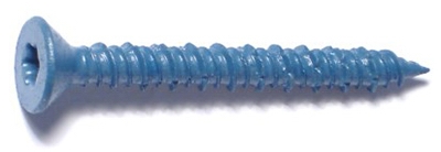 Masonry Screw, 1/4 x 2-1/4-In. Star Flat Head, 100-Pk.