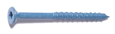 Masonry Screw, 1/4 x 3-1/4-In. Star Flat Head, 100-Pk.