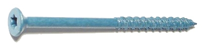 Masonry Screw, 1/4 x 4-In. Star Flat Head, 100-Pk.