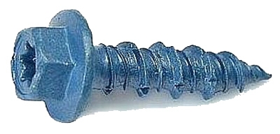 Masonry Screw, 5/16 x 1-1/4-In. Star Hex Head, 50-Pk.