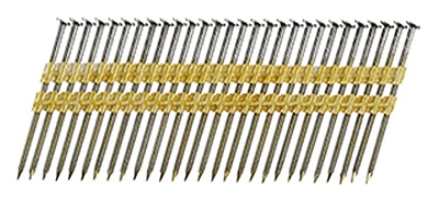 Framing Nails, Full Round Head, Bright Finish, 2-3/8-In. x .113, 5,000-Ct.