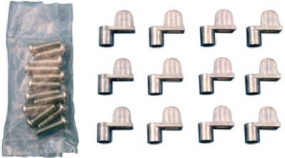 12-Pack 5/16-Inch Mill-Finish Screen Clips
