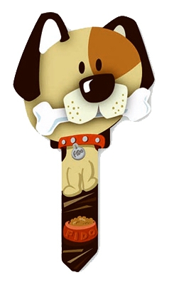 KW1 Dog/Bone Key Blank