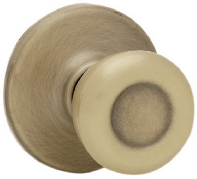 Security Tylo Passage Lockset, Antique Brass