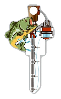 KW1 Fishing Key Blank
