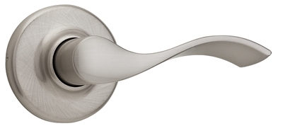 Balboa Hall/Closet Lever, Satin Nickel