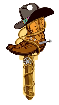 SC1 Cowboy Key Blank