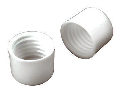 Closet Pro End Cap, White Plastic, Pr.