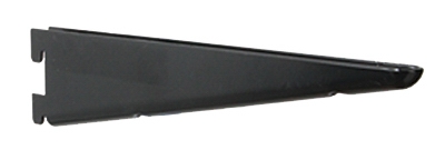 Shelf Bracket, Black, 10.5-In.