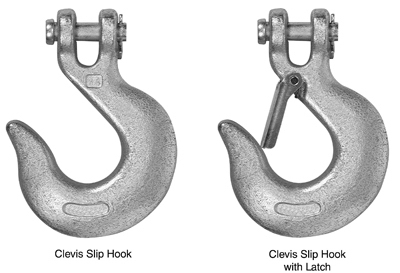 Clevis Slip Hook with Latch, 5/16-In.