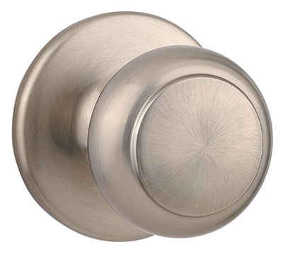 Security Cove Passage Lockset, Satin Nickel