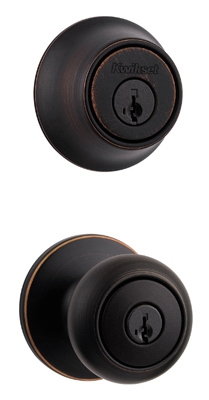 Security VB Cove Entry Lockset And Deadbolt Combo Pack