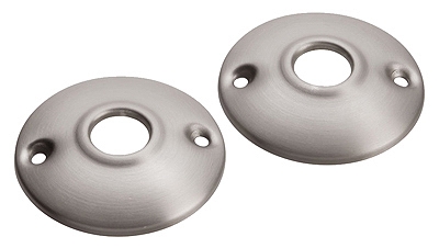 Solid Brass Replacement Rosette, Satin Nickel, 2-Pack