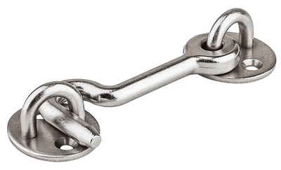 Sliding Door Privacy Hook, Satin Nickel