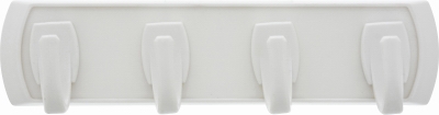 Small Key Rail, White