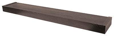 Floating Shelf, Modern Design, Espresso, 36-In.