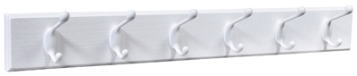 Hook Board, White, 27-In.