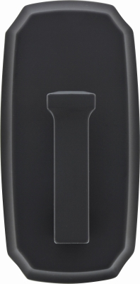 Large Decorative Hook, Scalloped, Bronze, Holds 25-Lbs.