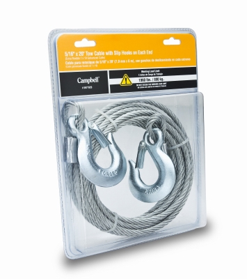 5/16 inch X 20' Tow Cable