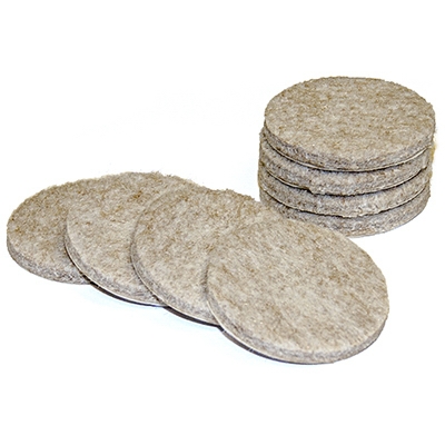 TG 8PK 1-1/2 inch Felt Pads