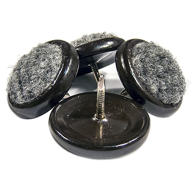 TG 4PK 1-1/4 inch GRY Glide