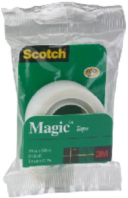 3/4 x 500-Inch Magic Transparent Tape Refill Roll