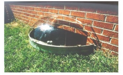 Window Well Cover, Type A, Fits 40 x 18-1/2 x 9-In.