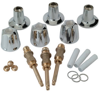 Tub & Shower Faucet Rebuild Kit For Price Pfister Verve-Current Style, Chrome