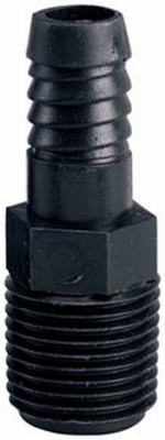 Underground Sprinkler Barb Adapter, 1/2-In. MNPT