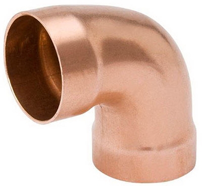 1-1/2 Inch Wrot Copper DWV 90 Degree Elbow