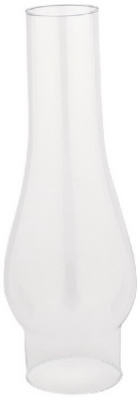 Clear Glass Chimney, 10-In., Must Purchase in Quantities of 6