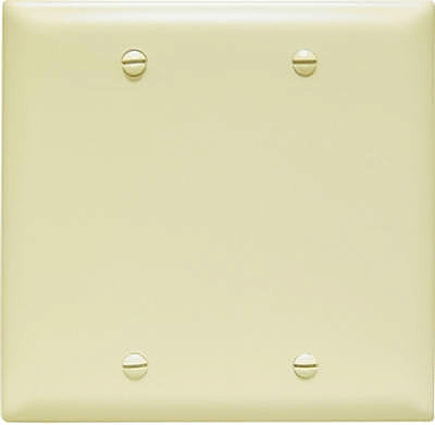 Ivory Blank Nylon Wall Plate